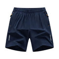 Men's Quick-Dry Ice Silk Casual Shorts – Lightweight Sports Pants for Summer Comfort