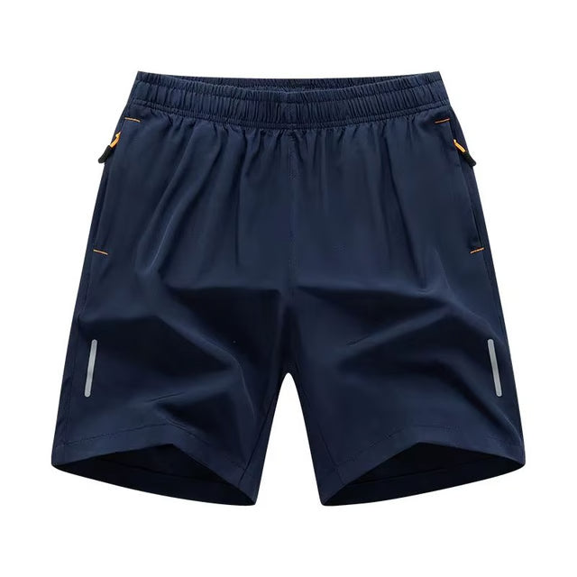 Men's Quick-Dry Ice Silk Casual Shorts – Lightweight Sports Pants for Summer Comfort