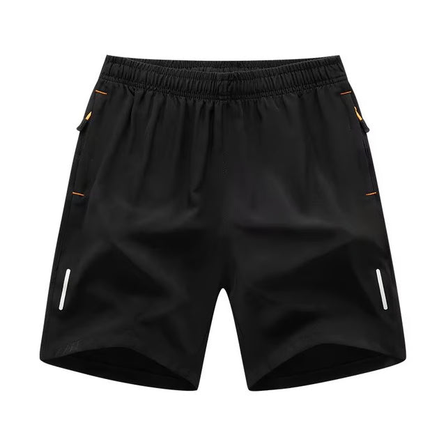 Men's Quick-Dry Ice Silk Casual Shorts – Lightweight Sports Pants for Summer Comfort